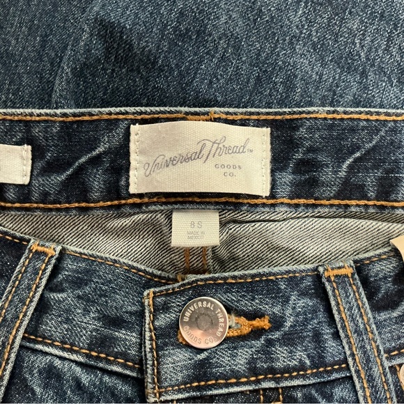 Universal Thread Women’s Blue Mid-Rise 90’s Baggy Jeans Size 8S - Picture 5 of 9